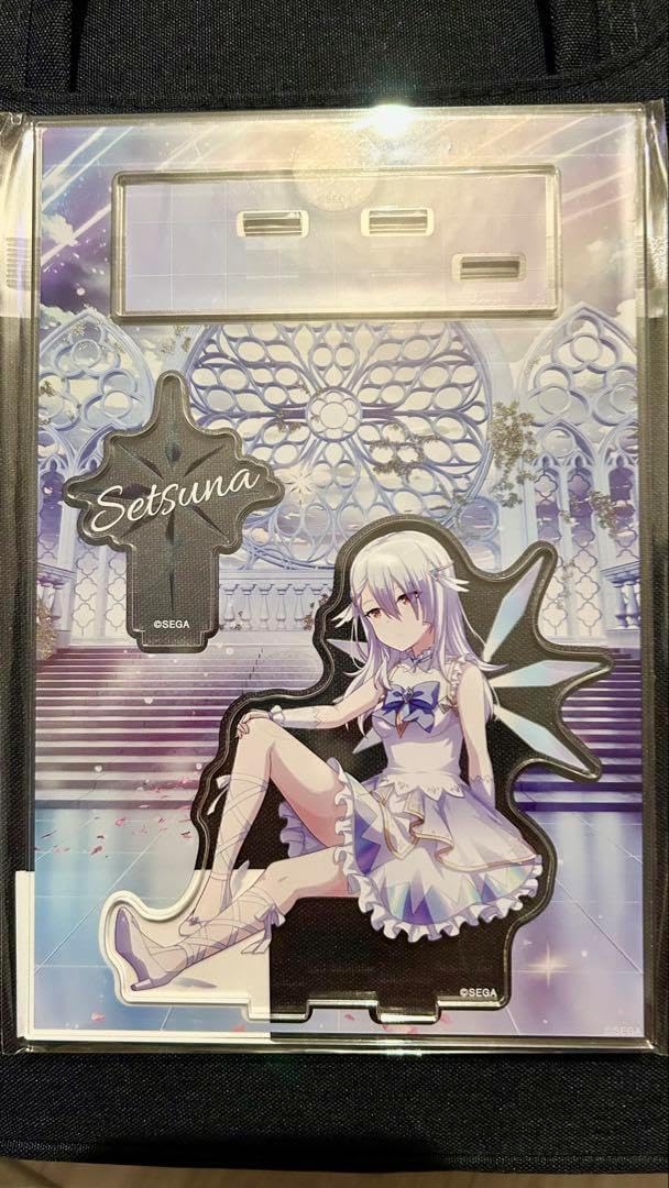 オンゲキ 4thライブ 限定アクリルスタンド 缶バッチ 2点セット 皇セツナ オンゲキ bright MEMORY 皇城セツナ 4thビジュアル パーツ付き